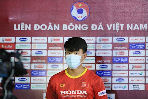 Nhâm Mạnh Dũng chia sẻ về bảng đấu của U22 Việt Nam