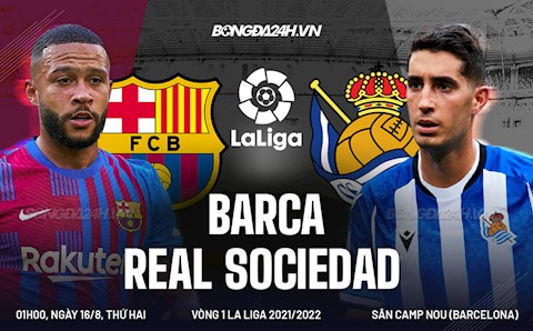 Nhận định Barca vs Sociedad (01h00 ngày 16/8): Tập sống thiếu Messi