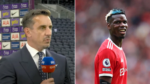 Vì Paul Pogba, Gary Neville vả vào mặt Paul Scholes