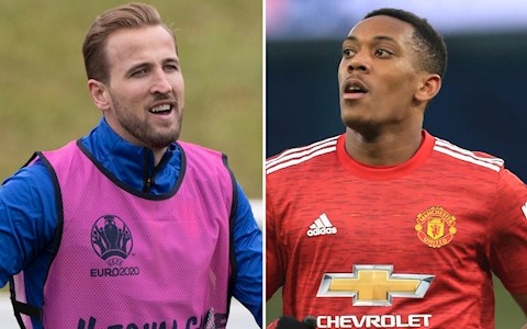 Martial có phù hợp để thay thế Kane tại Tottenham?