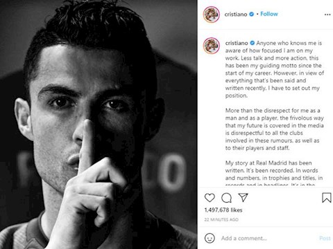 Ronaldo bực tức lên tiếng sau tin đồn bán không ai mua