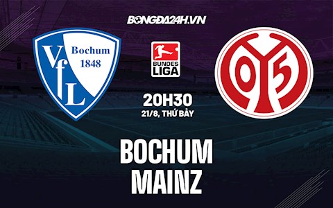 Nhận định bóng đá Bochum vs Mainz 20h30 ngày 21/8 (Bundesliga 2021/22)