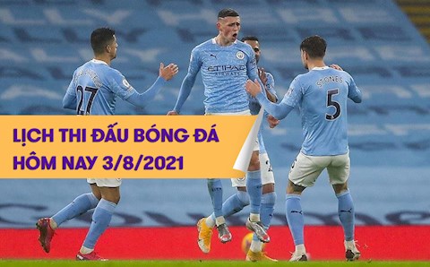 Lịch thi đấu bóng đá hôm nay 3/8: BĐ nam Olympic; Giao hữu Man City vs Blackpool