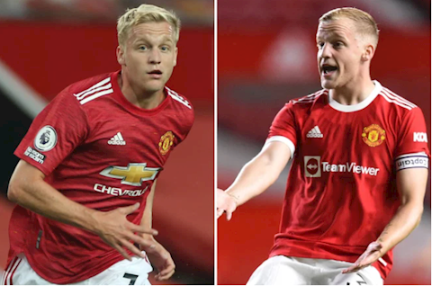 Ngỡ ngàng với sự thay đổi về ngoại hình của Donny van de Beek