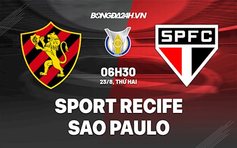 Nhận định Sport Recife vs Sao Paulo 6h30 ngày 23/8 (VĐQG Brazil 2021)