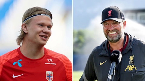 HLV Klopp tiết lộ khả năng Liverpool mua Erling Haaland
