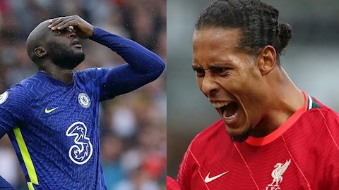 Romelu Lukaku tiếp tục không thể ghi bàn trước Virgil van Dijk