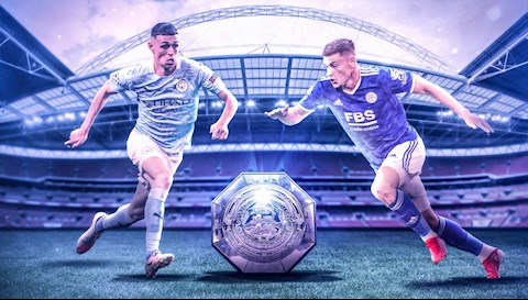 Link xem Leicester vs Man City trực tiếp Community Shield 2021