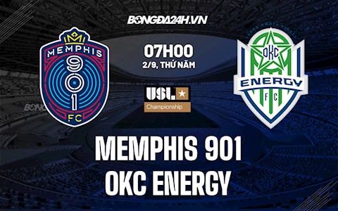 Nhận định bóng đá Memphis 901 vs OKC Energy 7h ngày 2/9 (Hạng Nhất Mỹ 2021/22)