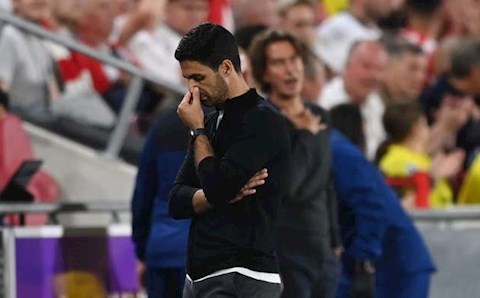 Arteta kể về áp lực khổng lồ sau 3 trận thua liên tiếp của Arsenal
