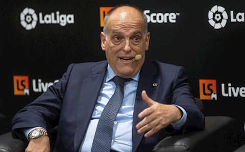 Javier Tebas: Barca mặc cảm với Real Madrid