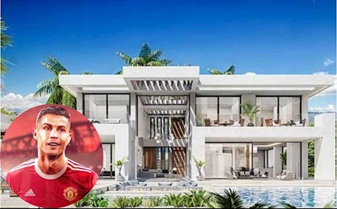 Khám phá căn biệt thự đẹp mê ly của Cristiano Ronaldo sau khi trở về MU