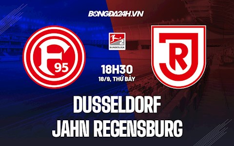 Nhận định bóng đá Dusseldorf vs Jahn Regensburg 18h30 ngày 18/9 (Hạng 2 Đức 2021/22)