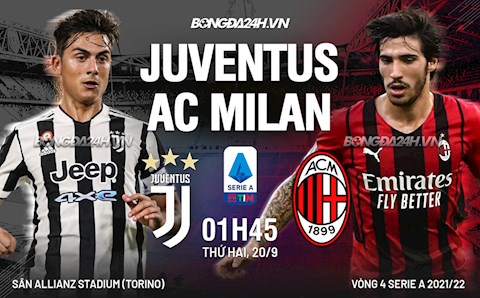 Chia điểm với AC Milan, Juventus vẫn chưa biết thắng ở Serie A 2021/22