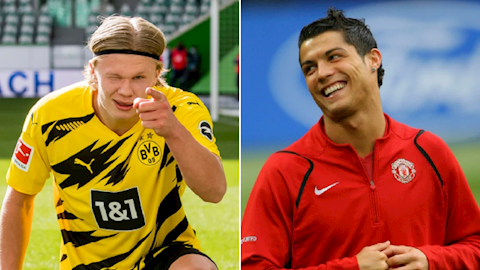Cristiano Ronaldo có thể giúp MU chiêu mộ thành công Erling Haaland