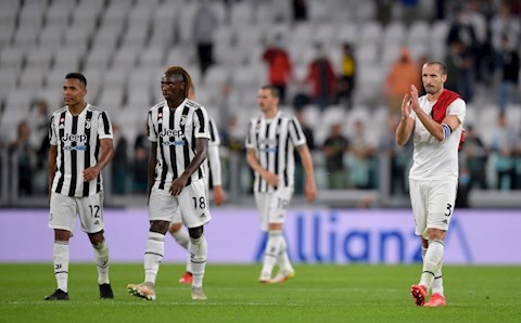 Juventus rơi xuống vị trí cầm đèn đỏ