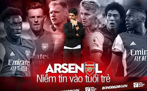 Arsenal: Niềm tin vào tuổi trẻ và những chuẩn bị cho tương lai