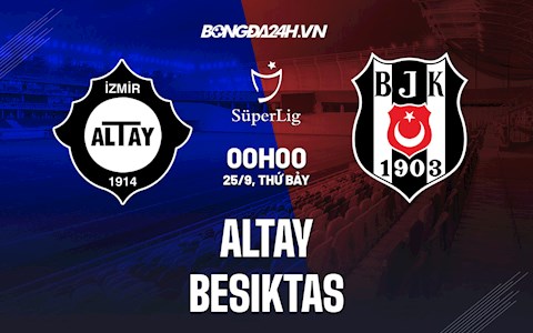 Nhận định Altay vs Besiktas 0h00 ngày 25/9 (VĐQG Thổ Nhĩ Kỳ 2021/22)
