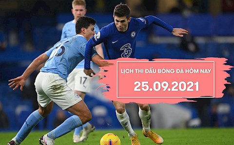 Lịch thi đấu bóng đá hôm nay 25/9: Chelsea vs Man City; MU vs Aston Villa