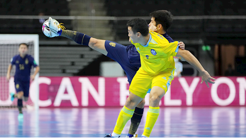 ĐT futsal Thái Lan ngậm ngùi rời World Cup với trận thua 0-7