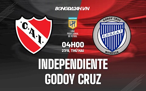 Nhận định Independiente vs Godoy Cruz 4h00 ngày 27/9 (VĐQG Argentina 2021)