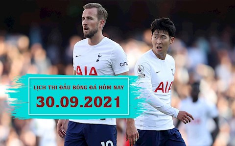 Lịch thi đấu bóng đá hôm nay 30/9: Tottenham vs Mura; Legia Warsaw vs Leicester