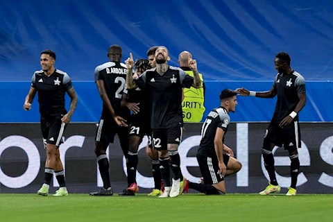 Những con số ấn tượng sau chiến thắng của Sheriff trước Real Madrid