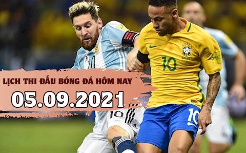 Lịch thi đấu bóng đá hôm nay 5/9: Brazil vs Argentina; Anh vs Andorra