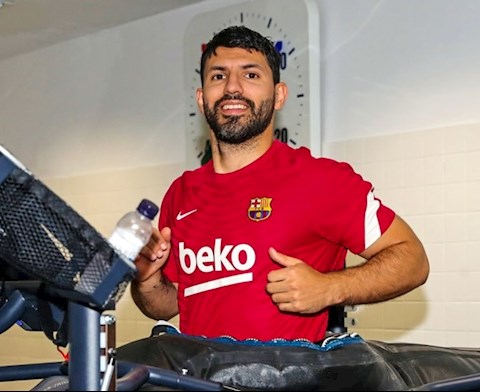 Barca nhận tin vui từ Sergio Aguero