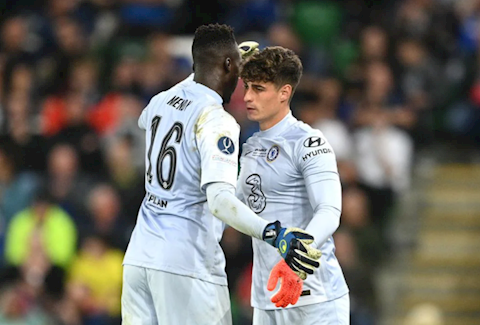 Kepa không ngại cạnh tranh với Edouard Mendy