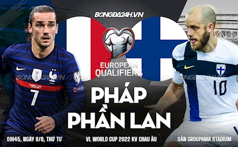 Nhận định Pháp vs Phần Lan (1h45 ngày 8/9): Không còn đường lùi