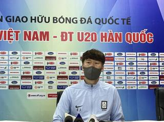 HLV U20 Hàn Quốc nói gì sau thất bại trước U23 Việt Nam
