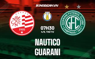 Nhận định,  Nautico vs Guarani 7h30 ngày 4/5 (Hạng 2 Brazil 2022)