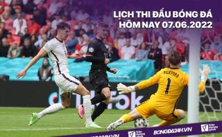 Lịch thi đấu bóng đá hôm nay 7/6/2022: Đức vs Anh; Italia vs Hungary