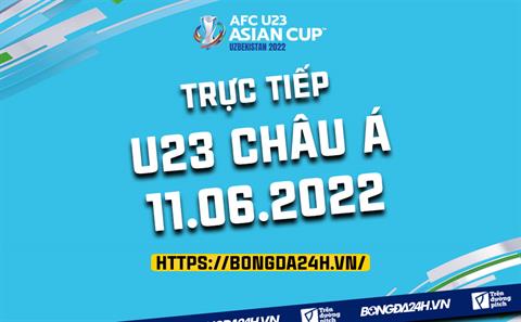 Trực tiếp VCK U23 châu Á 2022 Tứ kết hôm nay 11/6 (Link xem VTV6 Full HD)