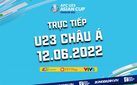 Trực tiếp VCK U23 châu Á 2022 Tứ kết hôm nay 12/6 (Link xem VTV6 Full HD)