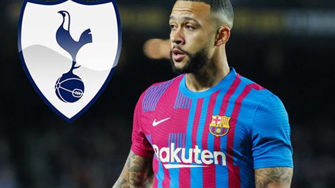 Tottenham chuẩn bị công bố chữ ký của Memphis Depay
