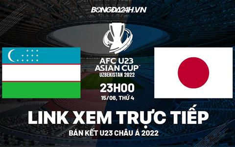 Trực tiếp bóng đá VTV6 Uzbekistan vs Nhật Bản U23 Châu Á 2022 hôm nay
