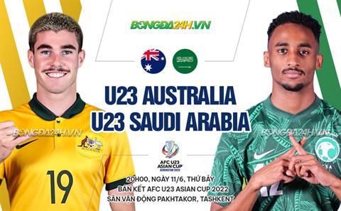 Đánh bại Australia trong thế hơn người, Saudi Arabia lần thứ 2 liên tiếp vào chung kết U23 châu Á