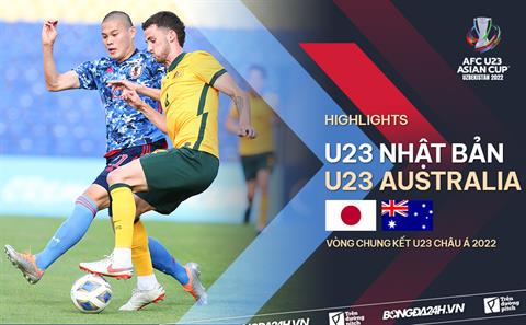 Video tổng hợp: U23 Nhật Bản 3-0 U23 Australia (Tranh hạng ba U23 châu Á 2022)