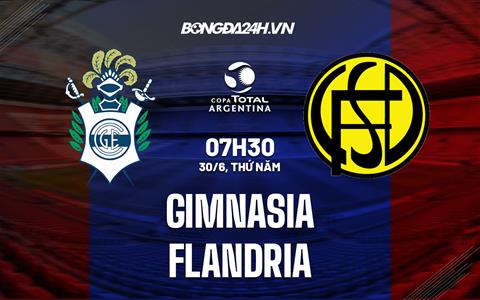 Nhận định Gimnasia vs Flandria 7h30 ngày 30/6 (Cúp QG Argentina 2022)