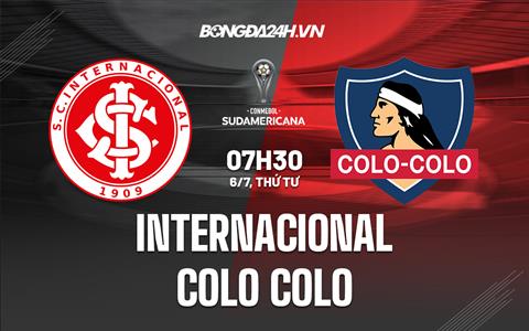 Nhận định Internacional vs Colo Colo 7h30 ngày 6/7 (Copa Sudamericana 2022)