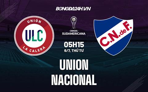 Nhận định Union vs Nacional 5h15 ngày 6/7 (Copa Sudamericana 2022)