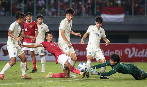 U19 Indonesia cầm chân Thái Lan, cục diện bảng A trở nên phức tạp
