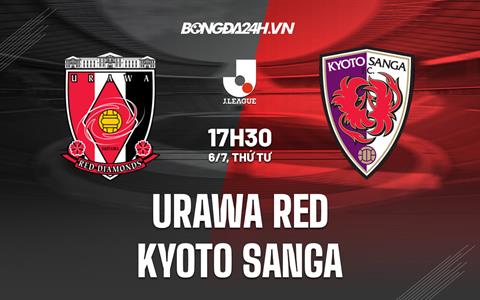 Nhận định Urawa Red vs Kyoto Sanga 17h30 ngày 6/7 (VĐQG Nhật Bản 2022)