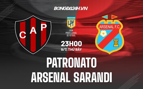 Nhận định Patronato vs Arsenal Sarandi 23h00 ngày 9/7 (VĐQG Argentina 2022)