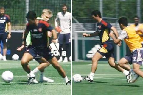 VIDEO: Mikel Arteta khiến học trò phải thán phục 