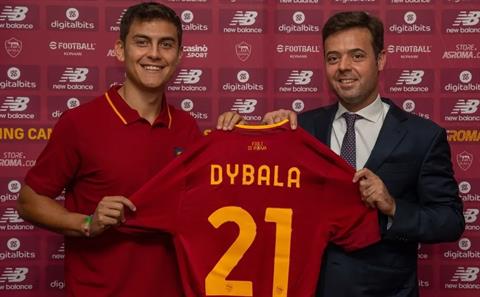 Dybala tiết lộ lý do từ chối áo số 10 ở Roma