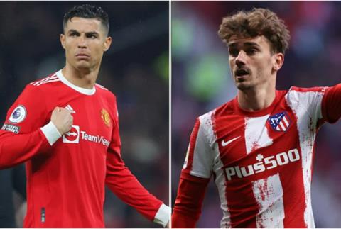 Atletico Madrid bán Antoine Griezmann mua Cristiano Ronaldo