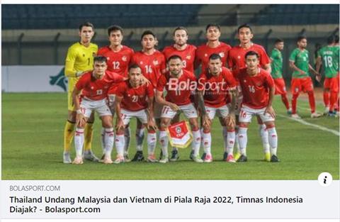 Truyền thông Indonesia lại bức xúc khi đội nhà bị ngó lơ ở khu vực 